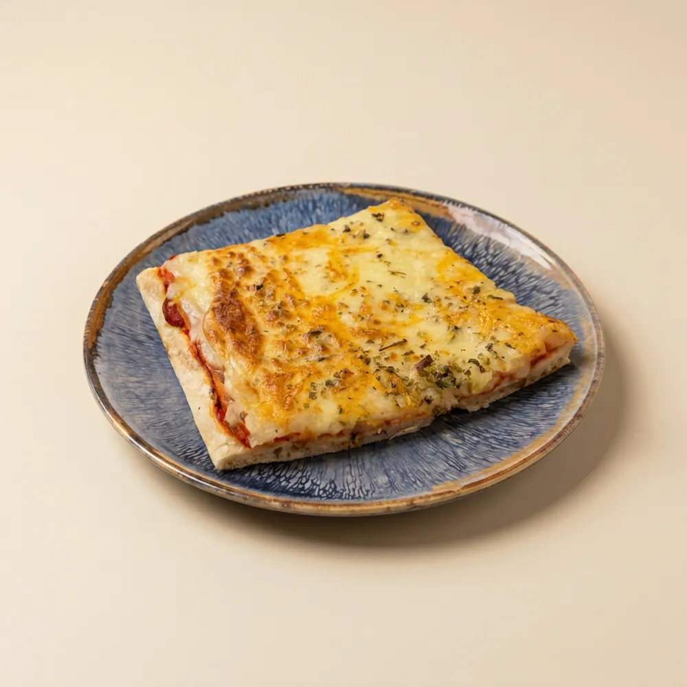 Pizza de jamón y queso