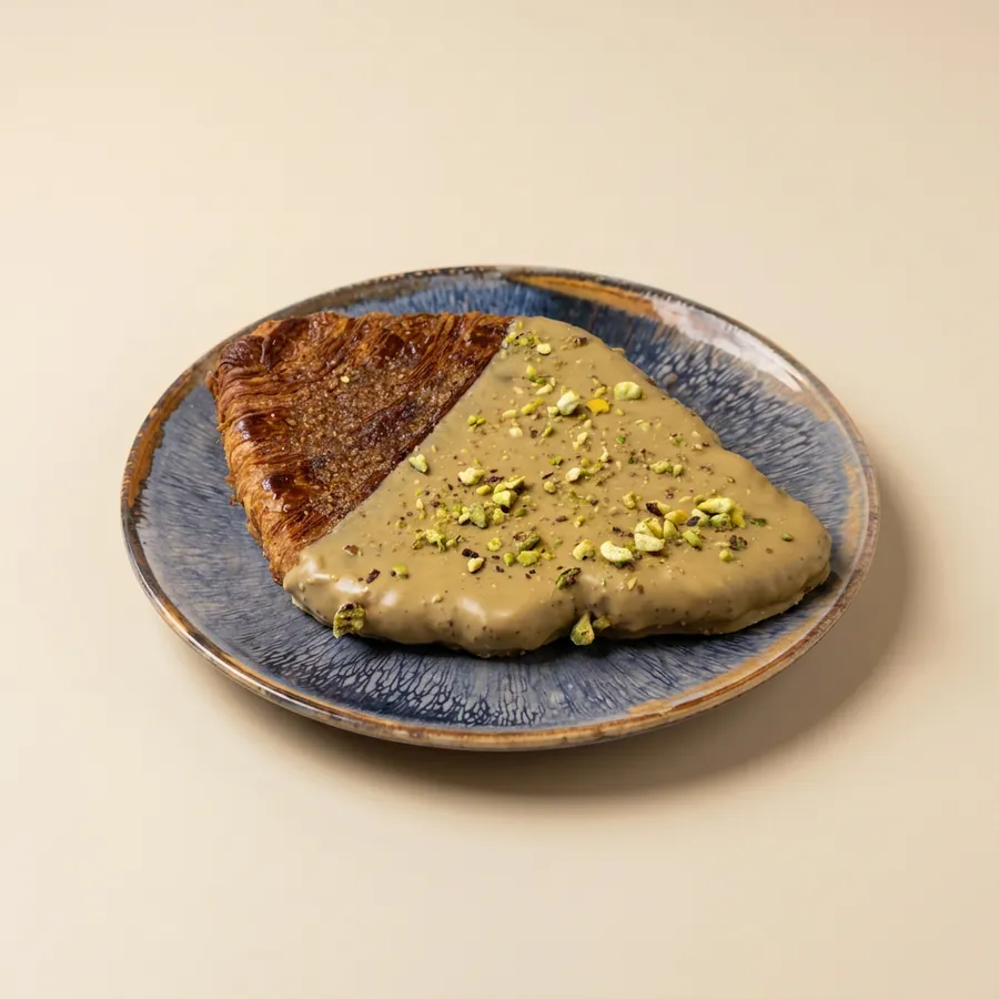 Smash croissant de pistacho